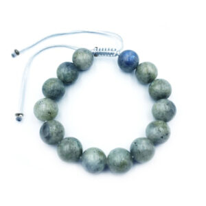 Βραχιόλι Macrame Λαμπραδορίτης 12mm eGAIA.gr