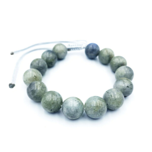 Βραχιόλι Macrame Λαμπραδορίτης 12mm eGAIA.gr