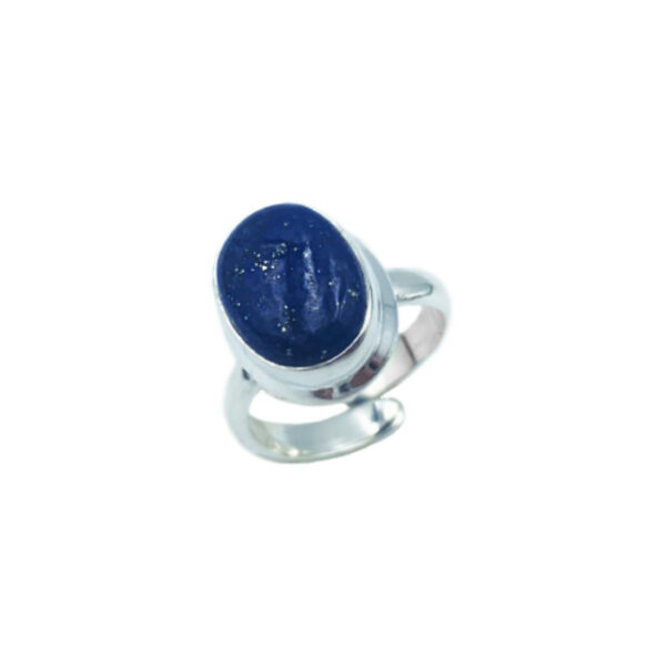 Ασημένιο δαχτυλίδι με Λάπις Λάζουλι (Lapis Lazuli)