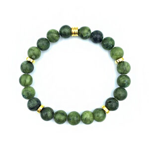 Βραχιόλι Πράσινος Ιαδεΐτης 8mm eGAIA.gr