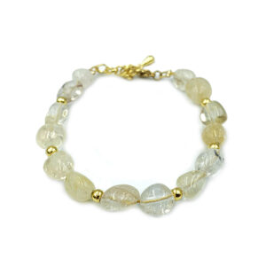 Χειροποίητο βραχιόλι Κιτρίνης – Ο λίθος του πλούτου και της ευημερίας