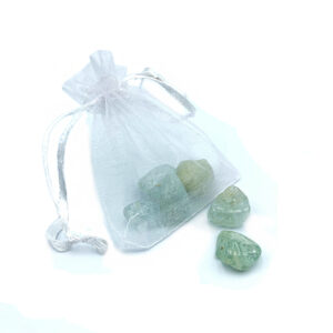 Φυσικό πέτρωμα Ακουαμαρίνα - Aquamarine πουγκί 19γρ eGAIA.gr