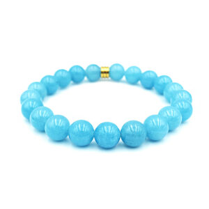 Βραχιόλι Αμαζονίτης 8mm – Ο λίθος της έμπνευσης