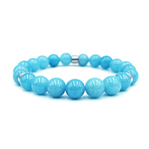 Βραχιόλι Αμαζονίτης 8mm – Ο λίθος της έμπνευσης