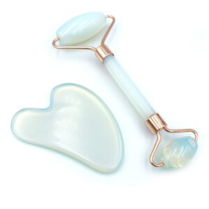 Face Roller – Gua Sha σετ – Οπάλιο