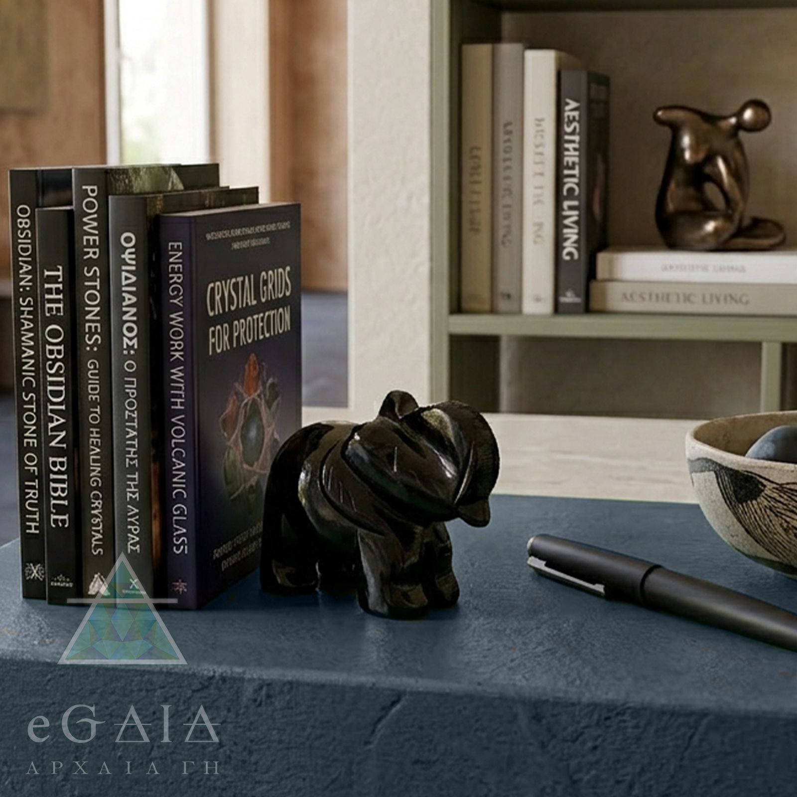 Ελεφαντάκι Οψιδιανός – Ο λίθος της αλήθειας eGAIA