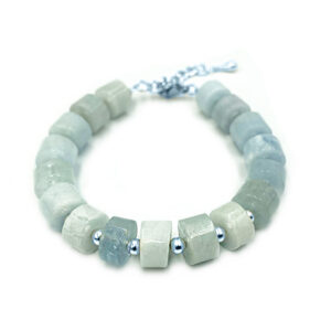 Χειροποίητο Βραχιόλι με Ακουαμαρίνα (Aquamarine) – Ο λίθος της αφοσίωσης και της ανιδιοτελούς αγάπης