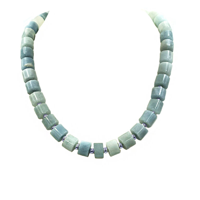 Χειροποίητο κολιέ με Ακουαμαρίνα (Aquamarine) – Ο λίθος της αφοσίωσης και της ανιδιοτελούς αγάπης