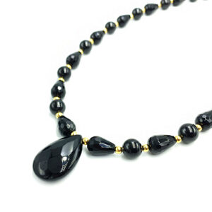 Χειροποίητο κολιέ Μαύρος Όνυχας eGAIA