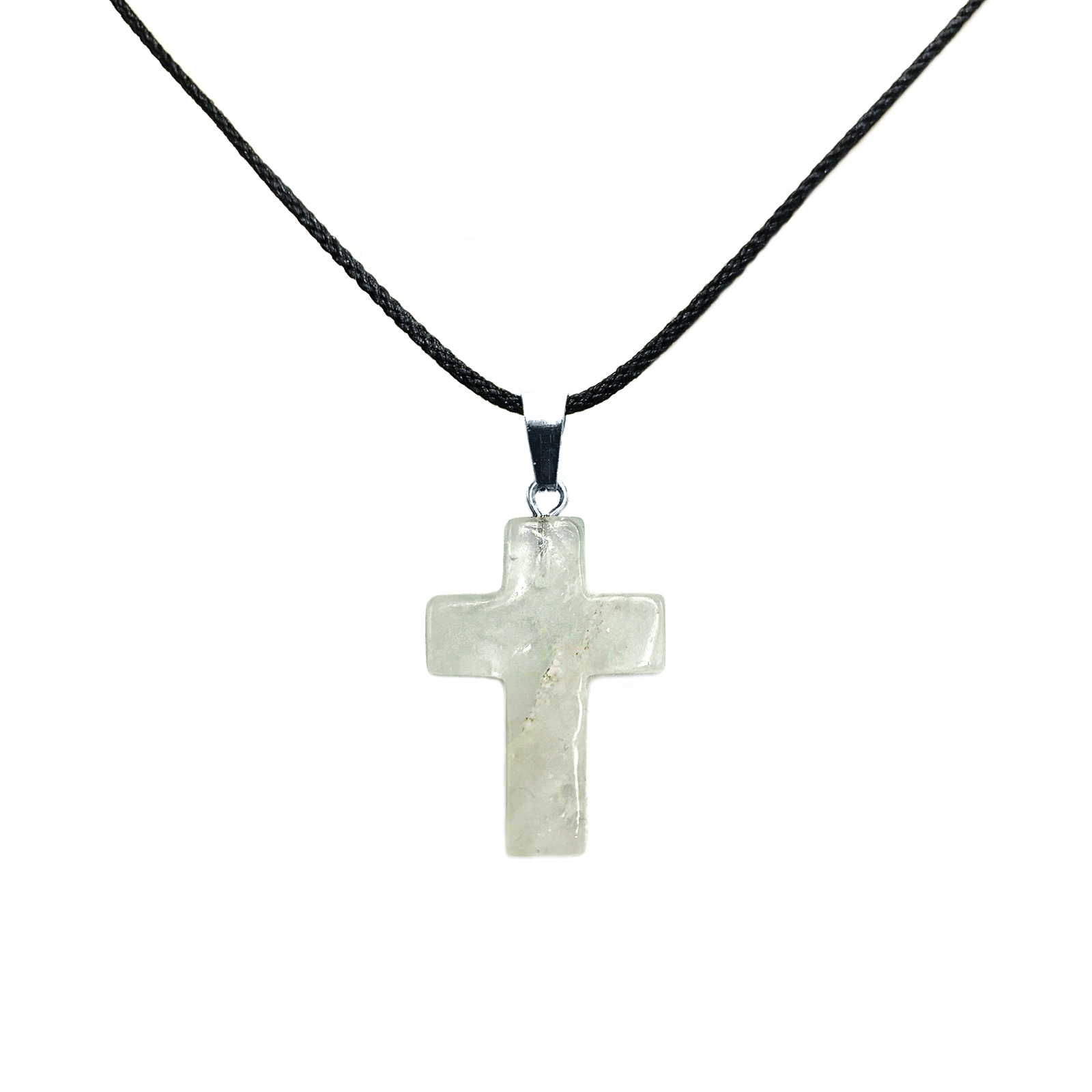 Φυλαχτό - Σταυρός Λευκός Χαλαζίας eGAIA