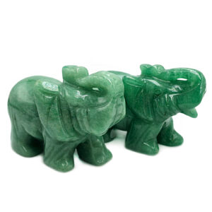 Ελεφαντάκι (μεγάλο) από Πράσινη Αβεντουρίνη eGAIA