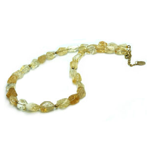 Χειροποίητο κολιέ Κιτρίνης eGAIA