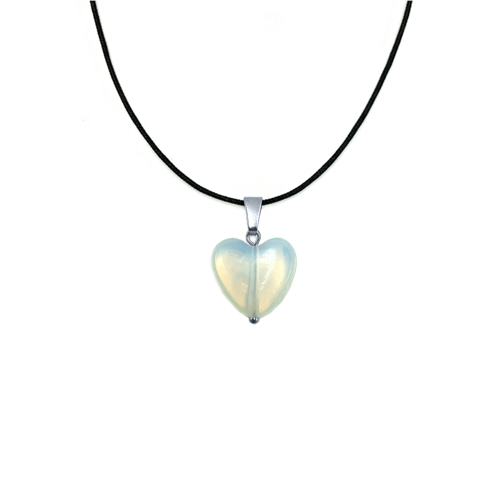 Φυλαχτό καρδιά Φεγγαρόπετρα (Moonstone) eGAIA