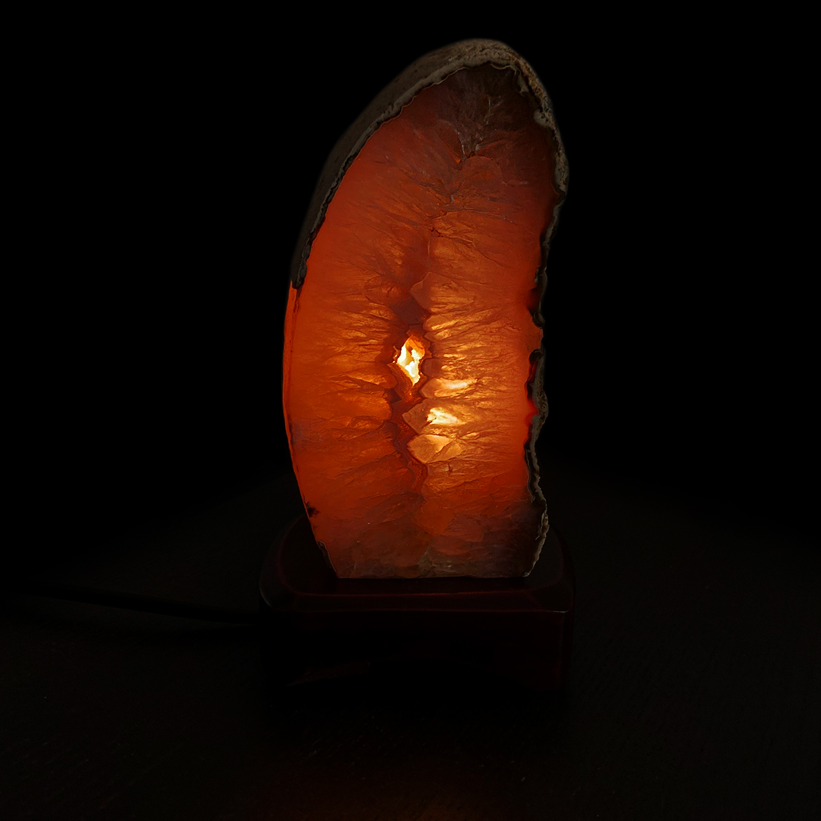 Χειροποίητο φωτιστικό Λευκός Χαλαζίας eGAIA