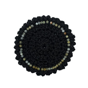 Χειροποίητο πλεκτό σουβέρ Κιτρίνης (Citrine) eGAIA