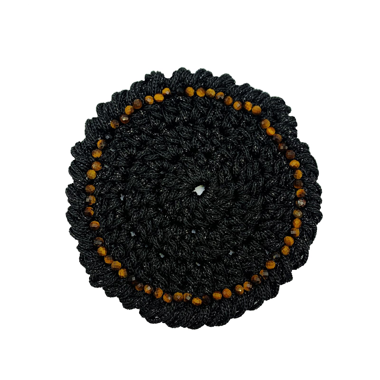 Χειροποίητο πλεκτό σουβέρ Μάτι της Τίγρης eGAIA