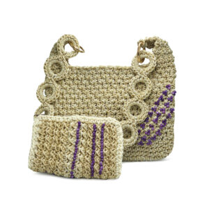 Amethyst Serenity Handmade Bag eGAIA