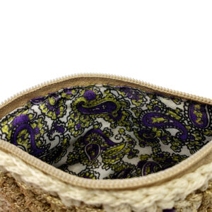Amethyst Serenity Handmade Wallet