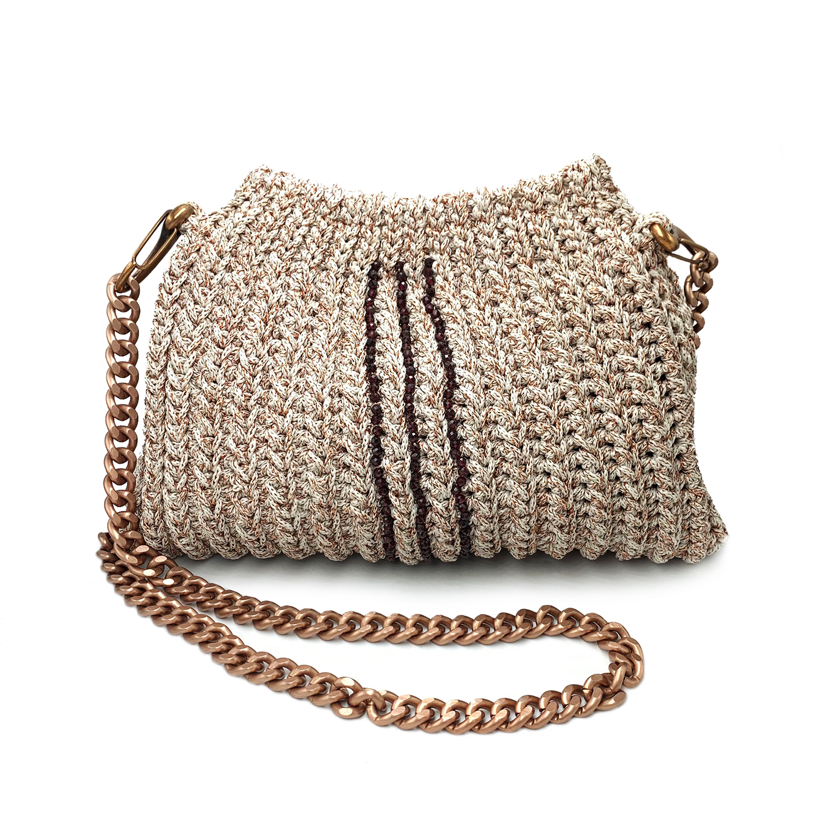 Garnet Vitality Handmade Bag eGAIA