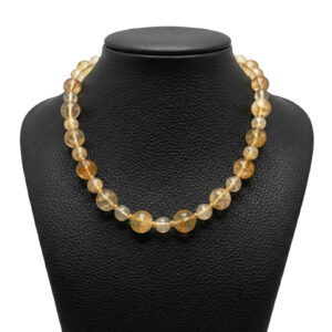 Χειροποίητο κολιέ Κιτρίνης (Citrine) eGAIA