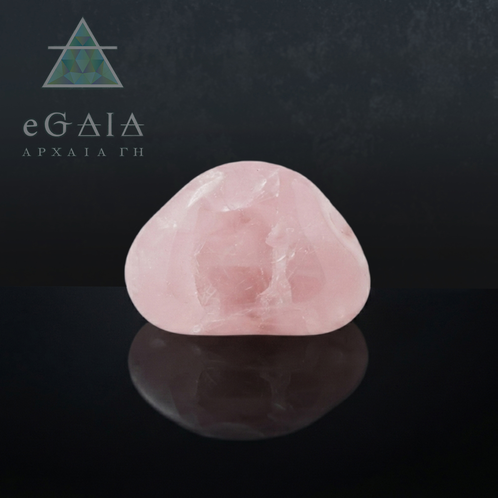 Φυσικό πέτρωμα Ροζ Χαλαζίας 70-75g eGAIA