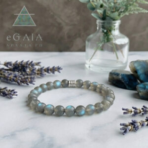 Χειροποίητο βραχιόλι Λαμπραδορίτης 6mm eGAIA